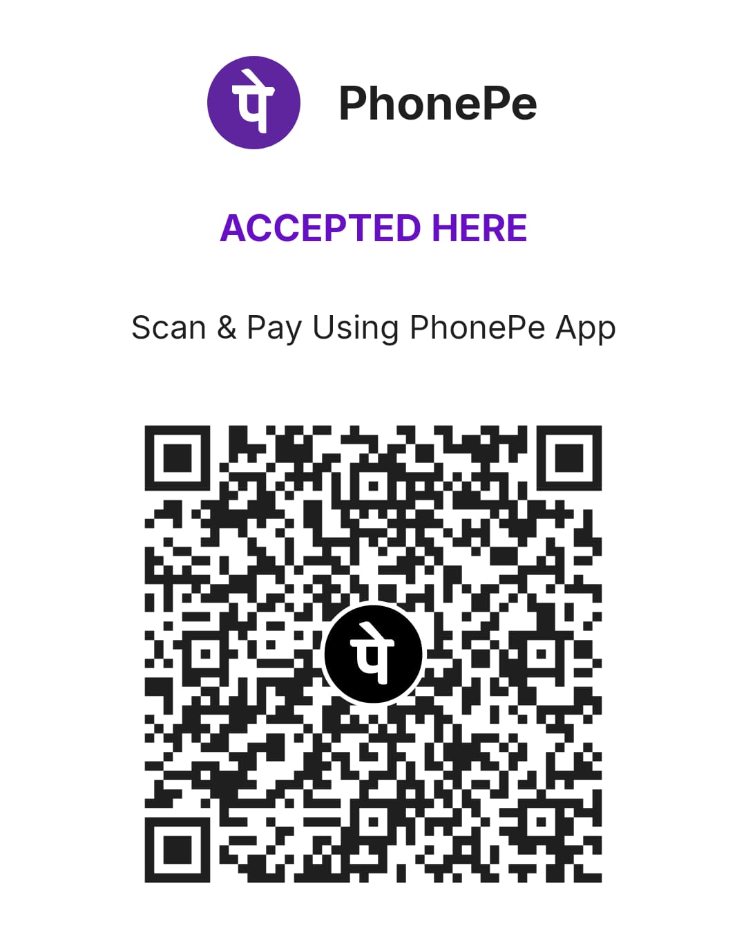 UPI QR code for paying the Nakshatri Astrology consultation fee